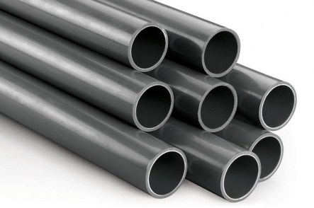 PVC Rohr Grau